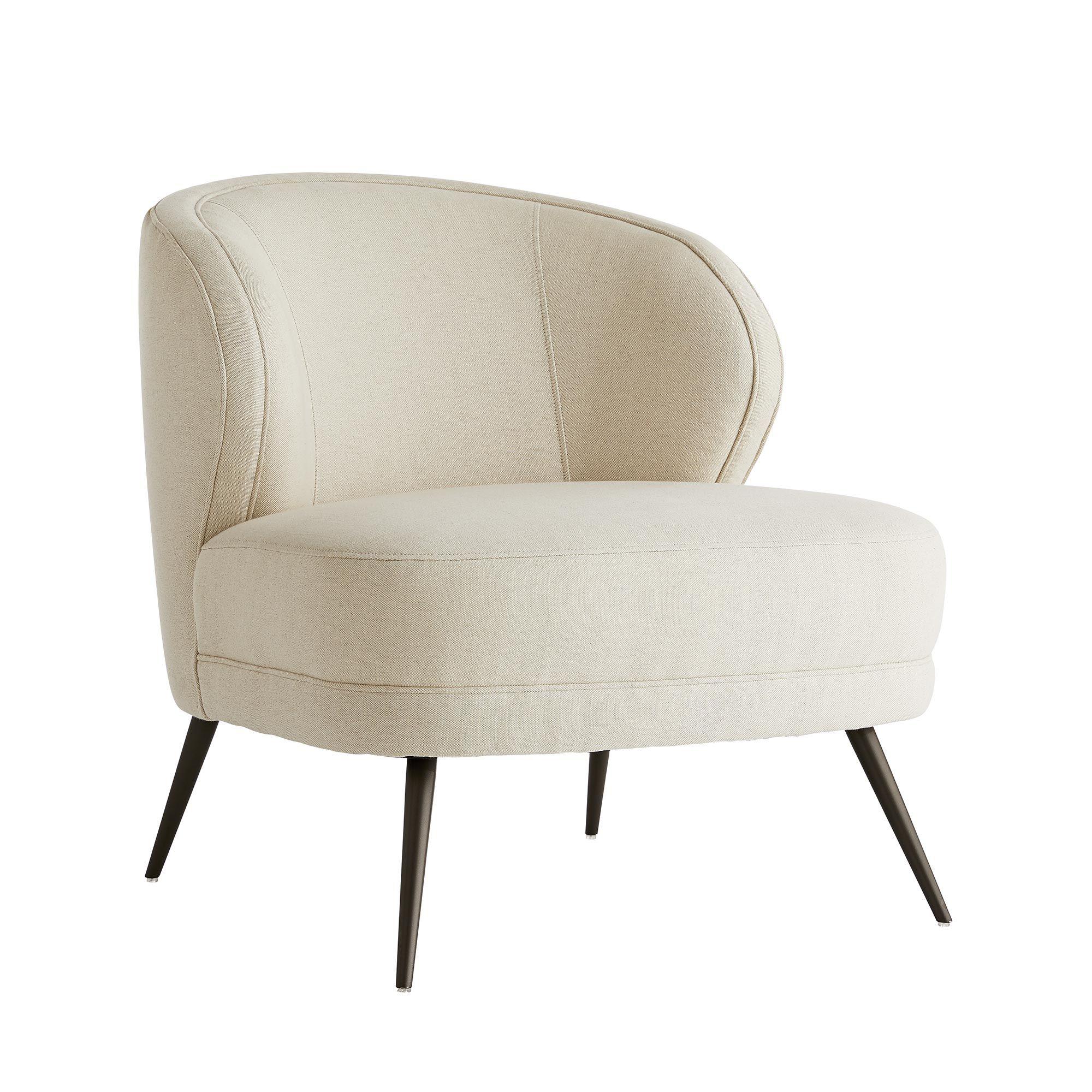 Купить Кресло Kitts Chair Flax Linen в интернет-магазине roooms.ru