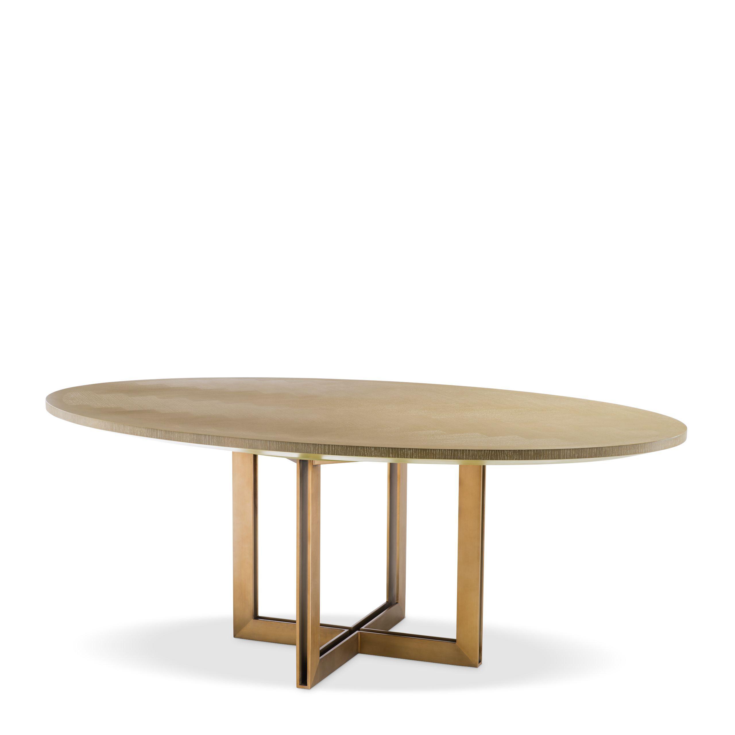 Купить Обеденный стол Dining Table Melchior oval в интернет-магазине roooms.ru