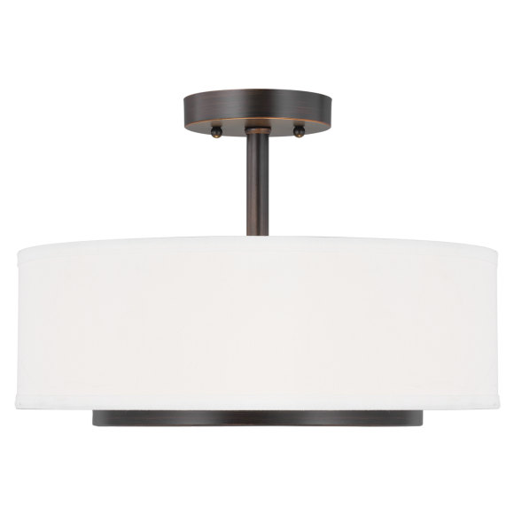 Купить Подвесной светильник Nance Two Light Semi-Flush Convertible Pendant в интернет-магазине roooms.ru
