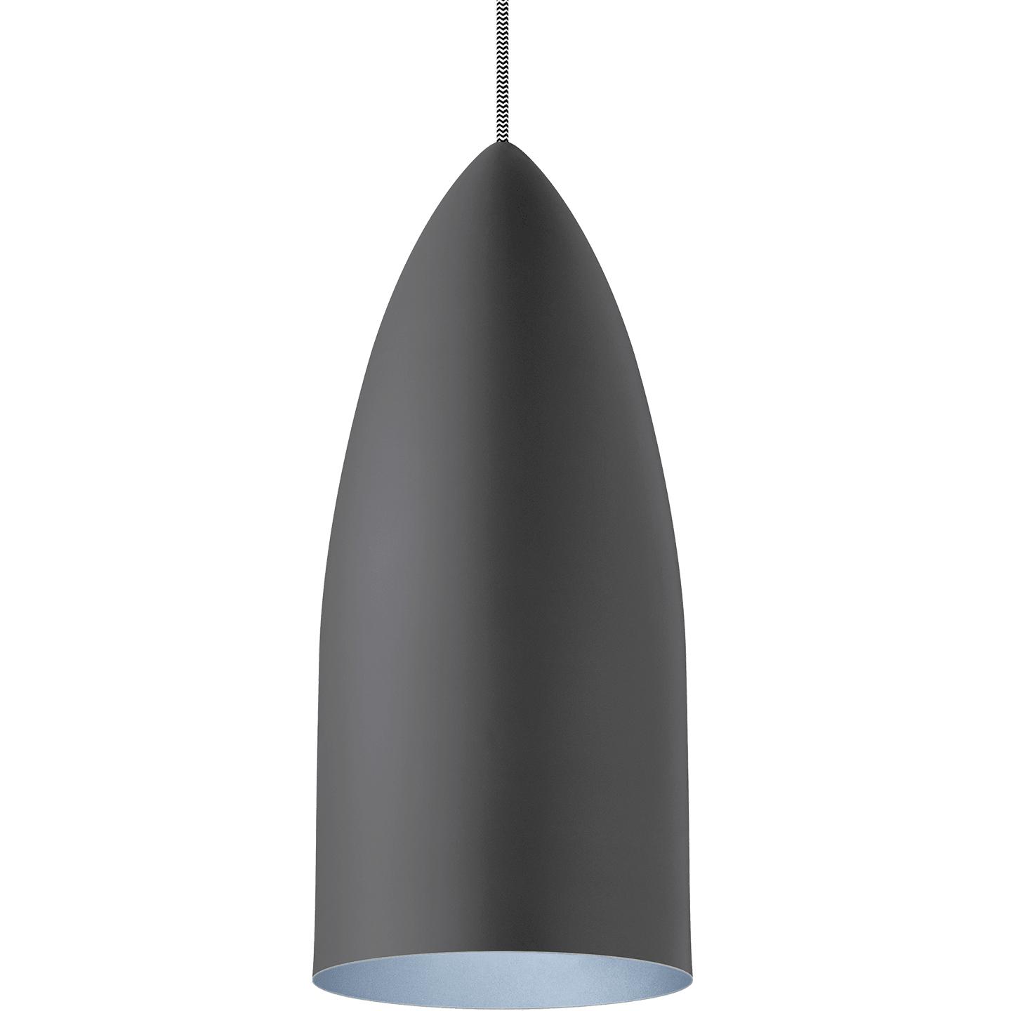 Rubberized Gray/Blue Lamp Not Included