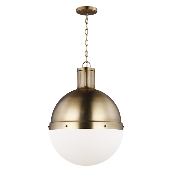 Satin Brass LED Bulb(s) Included