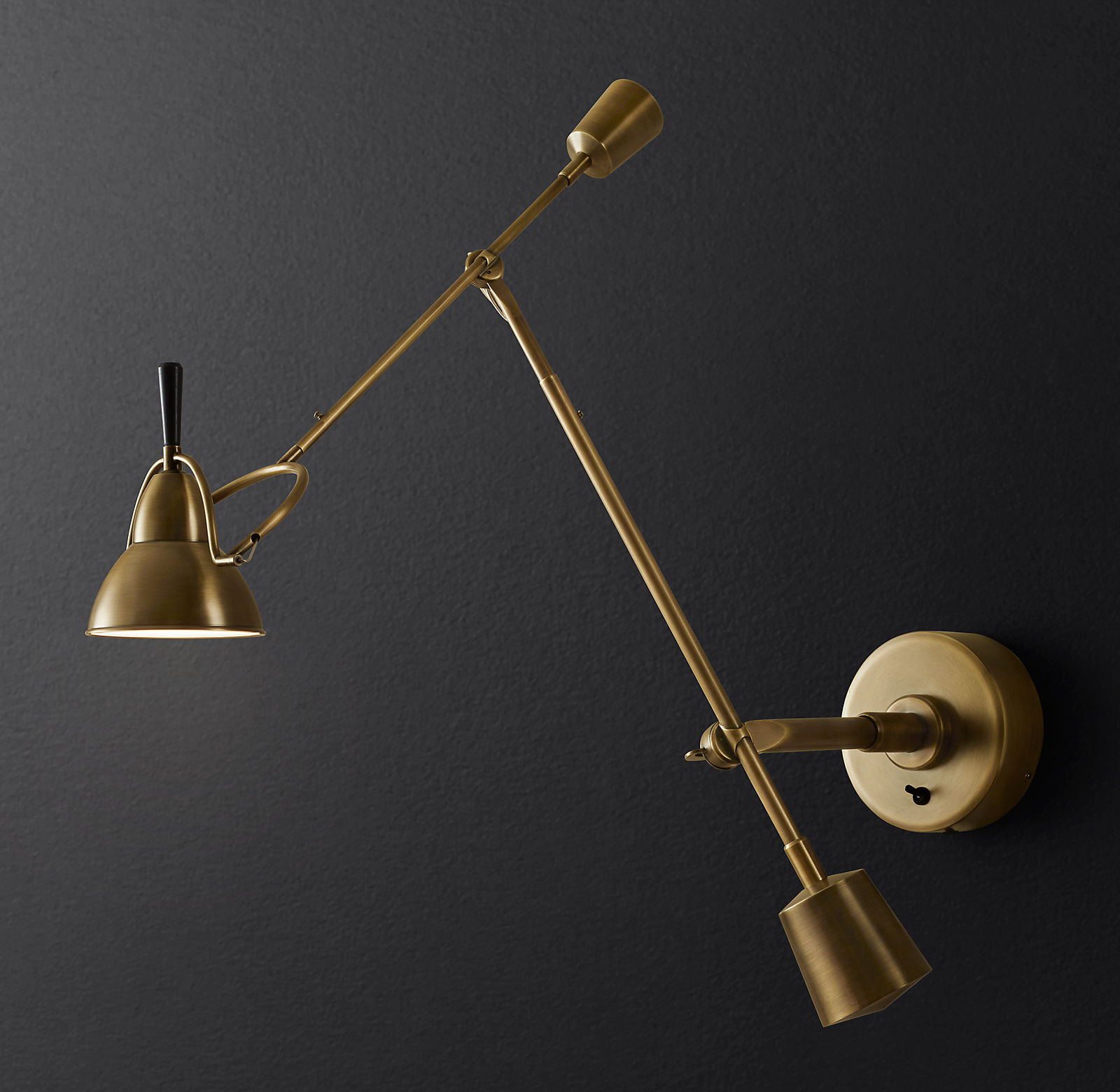 Купить Бра Counterpoise Swing-Arm Sconce в интернет-магазине roooms.ru