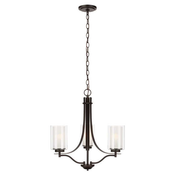 Купить Люстра Elmwood Park Three Light Chandelier в интернет-магазине roooms.ru