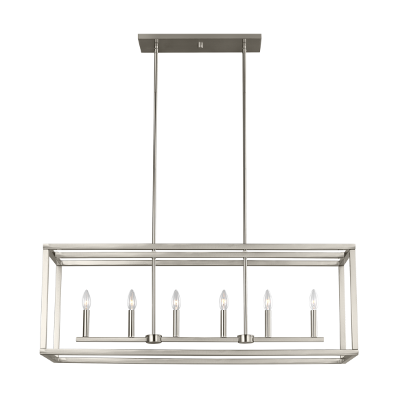 Купить Подвесной светильник Moffet Street Six Light Linear Pendant в интернет-магазине roooms.ru