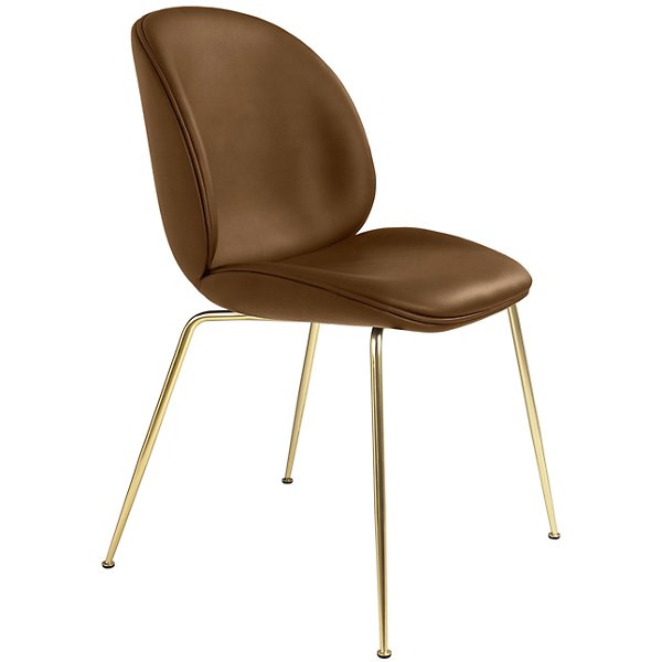 Купить Стул без подлокотника Beetle Upholstered Dining Chair Conic Base в интернет-магазине roooms.ru