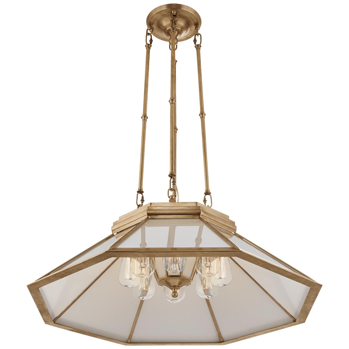 Купить Люстра Rivington Medium Eight-Paneled Chandelier в интернет-магазине roooms.ru