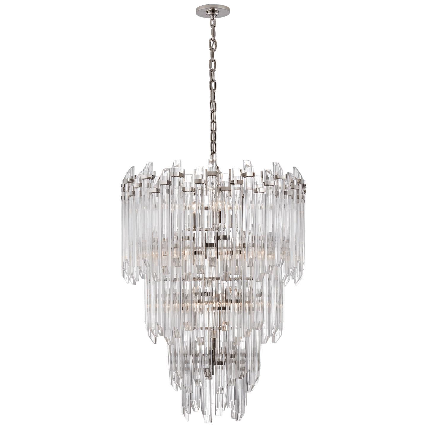 Купить Люстра Adele Three-Tier Waterfall Chandelier в интернет-магазине roooms.ru