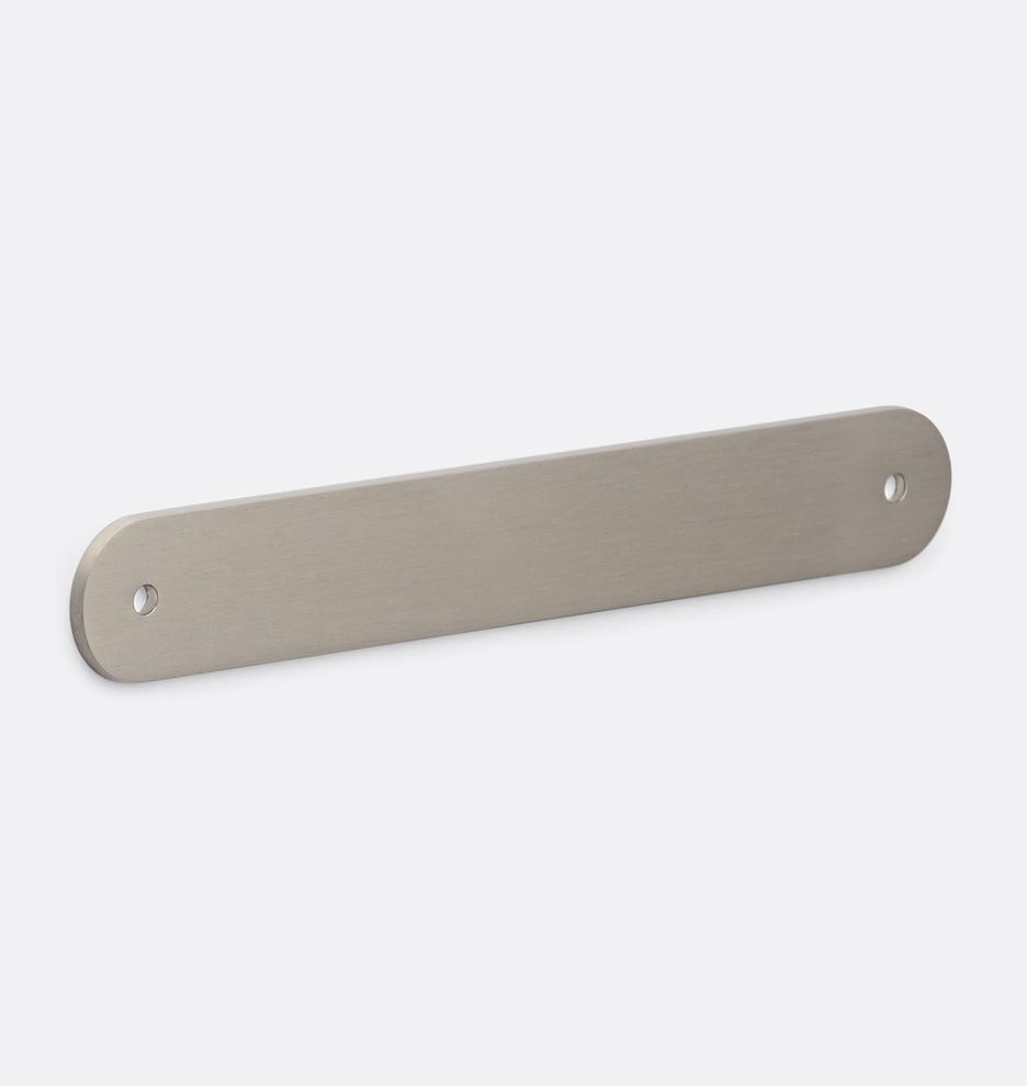 Купить Ручка Rounded Rectangle Drawer Pull Backplate в интернет-магазине roooms.ru