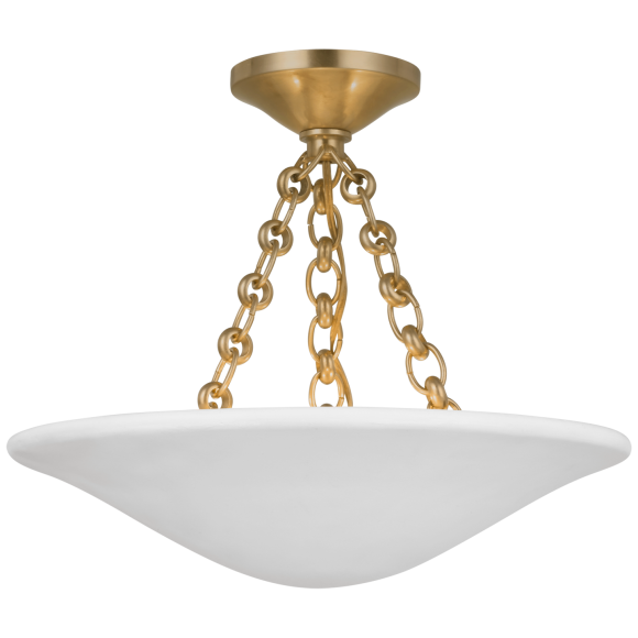 Купить Накладной светильник Mollino 16" Semi Flush Mount в интернет-магазине roooms.ru