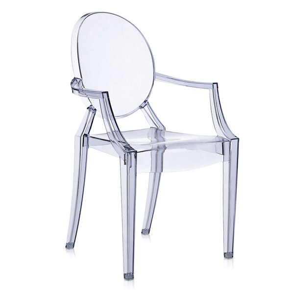 Купить Набор стульев без подлокотников/Стул с подлокотником Louis Ghost Chair Set of 2 в интернет-магазине roooms.ru