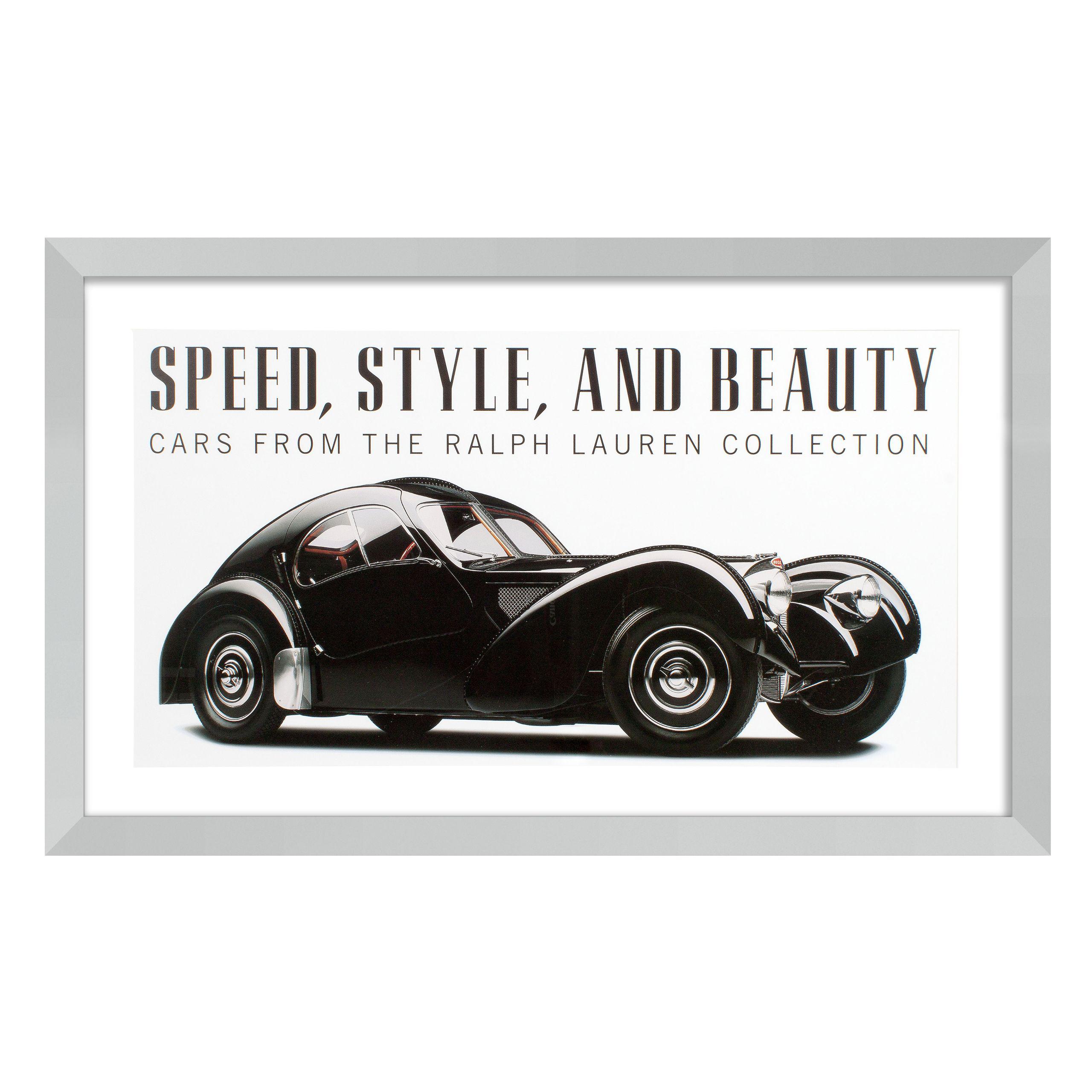 Купить Постер Print Speed, Style & Beauty в интернет-магазине roooms.ru