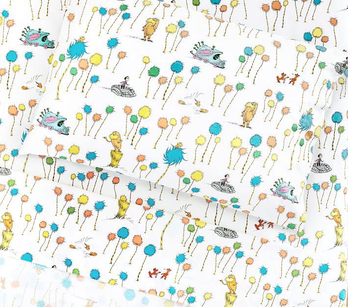 Купить Наволочка Dr. Seuss's The Lorax™ Organic Sheet Set & Pillowcases - Extra Pillowcase в интернет-магазине roooms.ru