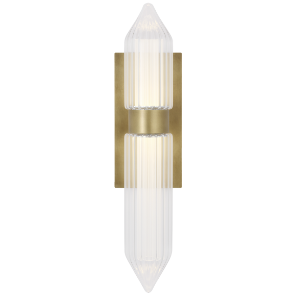 Plated Brass 18" Integrated LED 90 CRI 2700K 120V