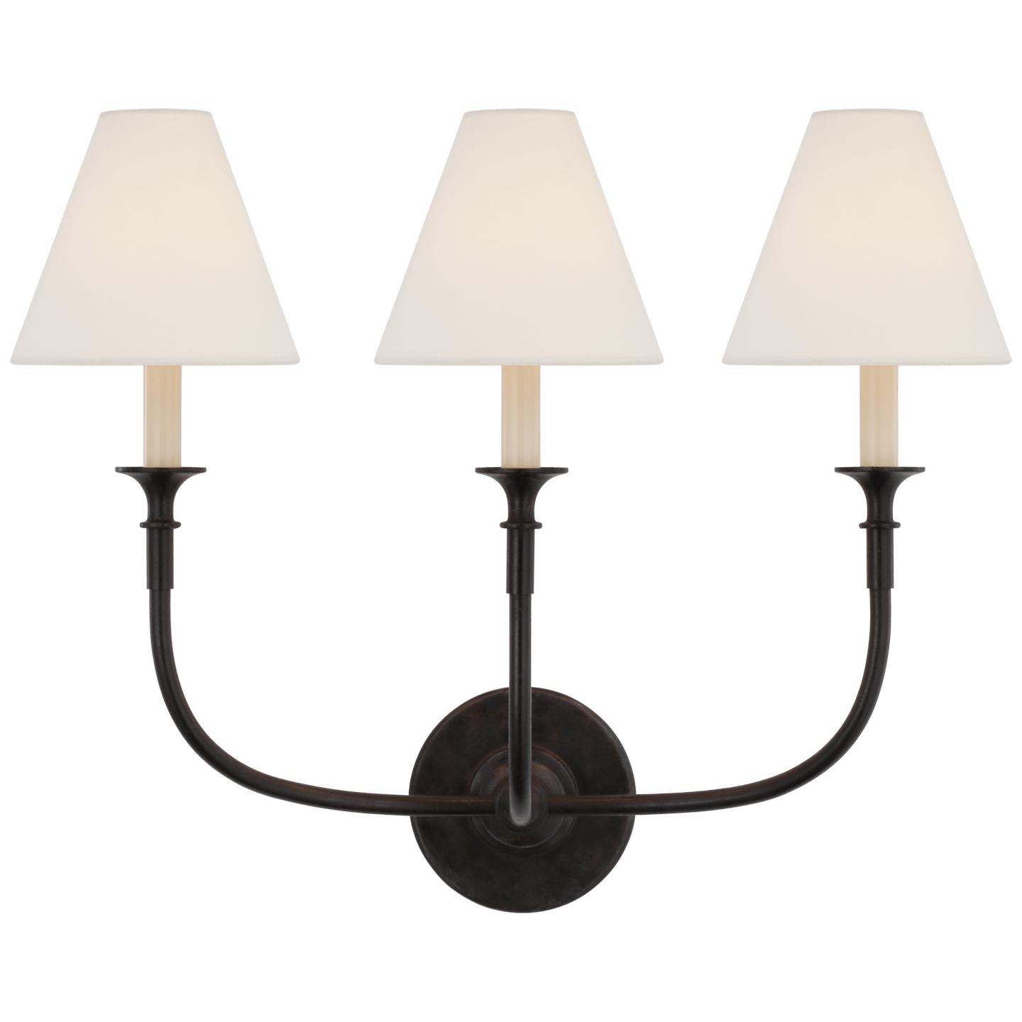 Купить Бра Piaf Triple Sconce в интернет-магазине roooms.ru