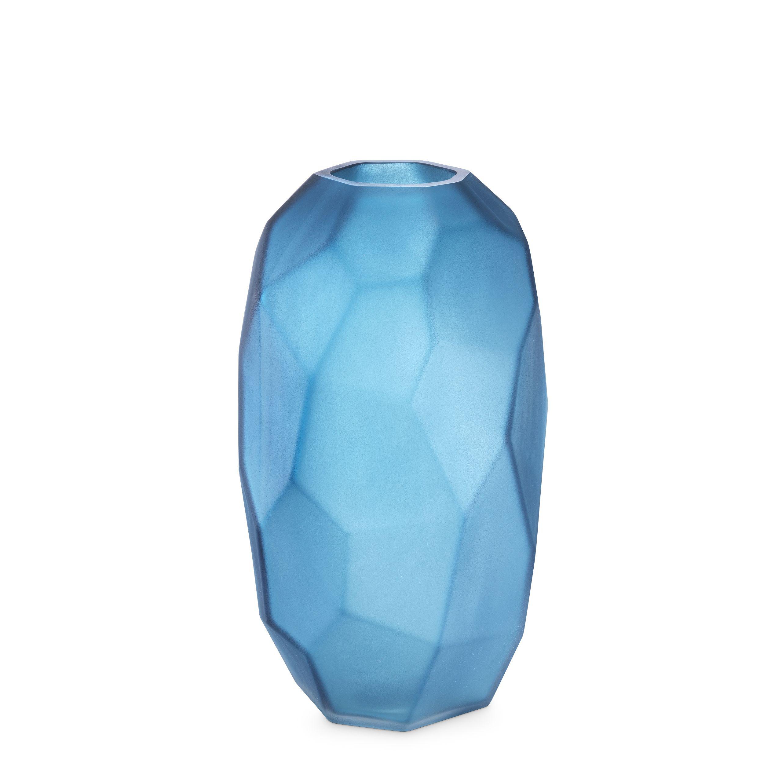 hand blown glass | blue colour S