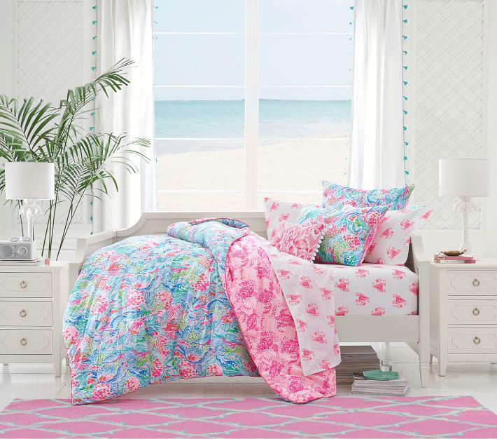 Купить Набор простыней Lilly Pulitzer Bazaar Elephant Sheet Set Sheet Set Pink в интернет-магазине roooms.ru