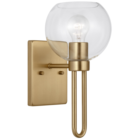 Satin Brass Bulb(s) Not Included