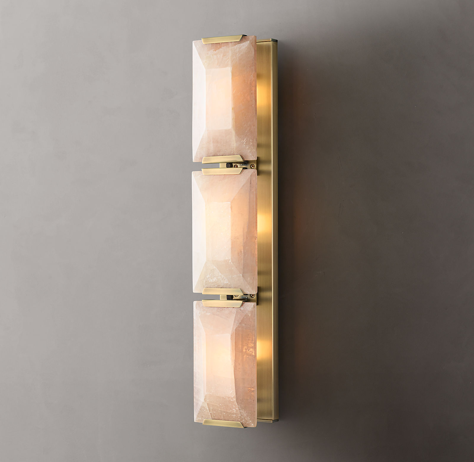 Купить Бра Harlow Calcite Triple Sconce в интернет-магазине roooms.ru