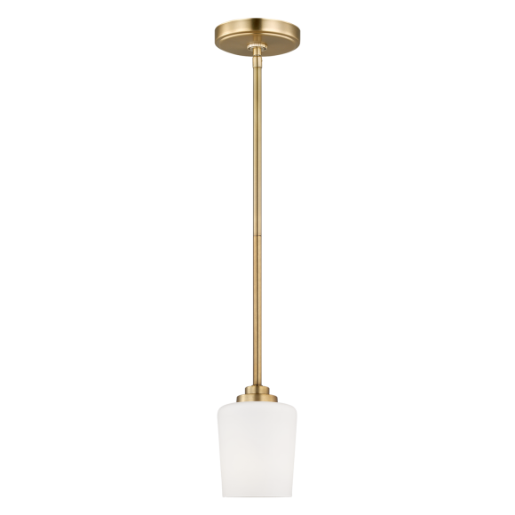 Satin Brass LED Bulb(s) Included