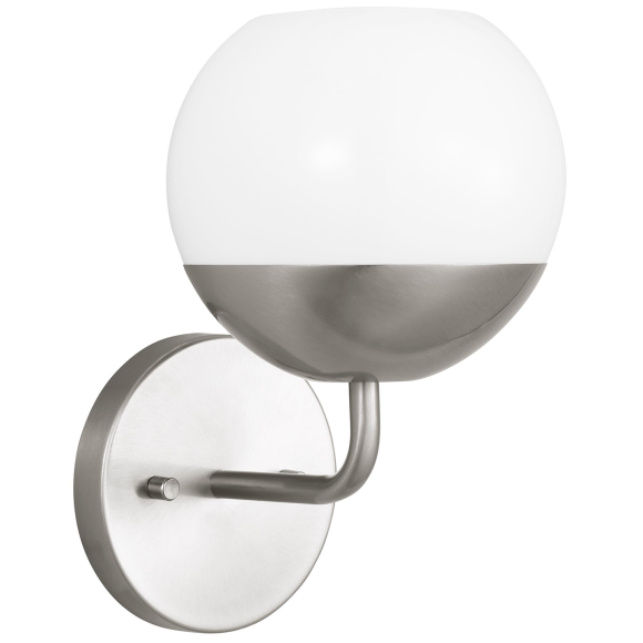 Brushed Nickel LED Bulb(s) Included