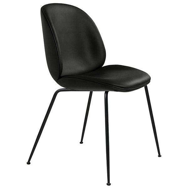 Купить Стул без подлокотника Beetle Upholstered Dining Chair Conic Base в интернет-магазине roooms.ru