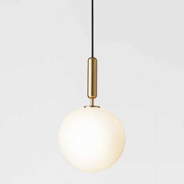 Large,Brass, 1 (Not Included),Opal White