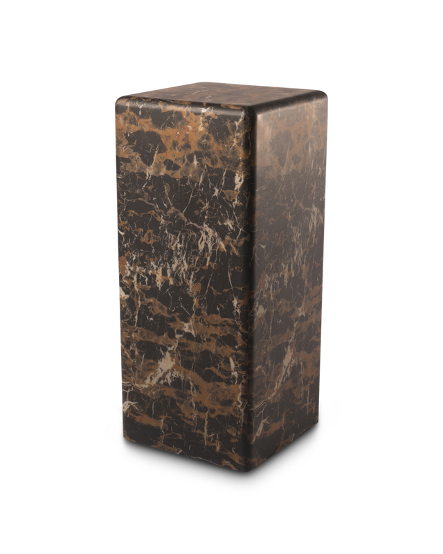 Dark brown MDFResin base artificial marble