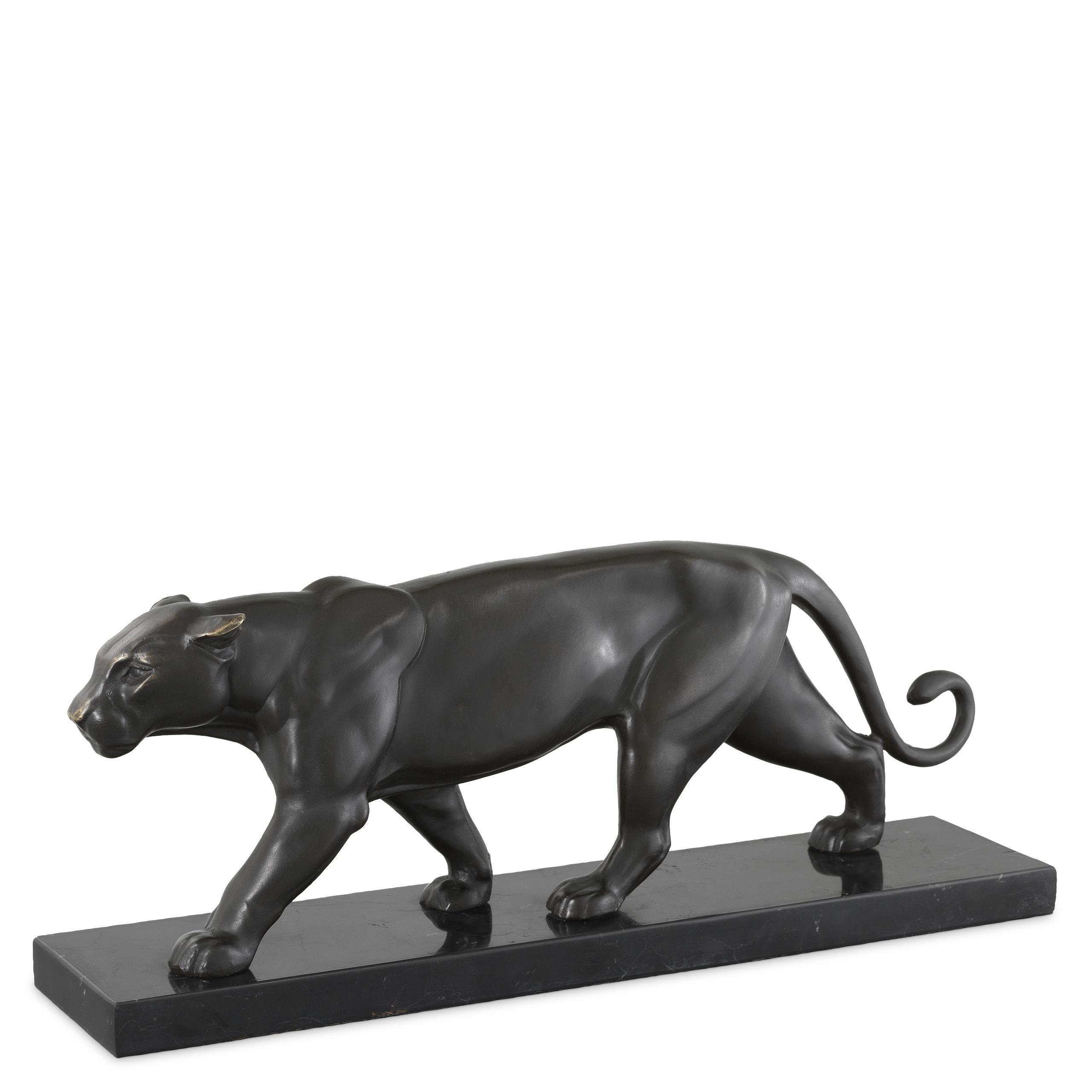 Купить Статуэтка Panther on marble base в интернет-магазине roooms.ru