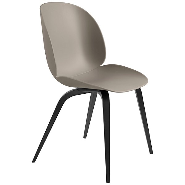 Купить Стул без подлокотника Beetle Dining Chair Wood Base в интернет-магазине roooms.ru