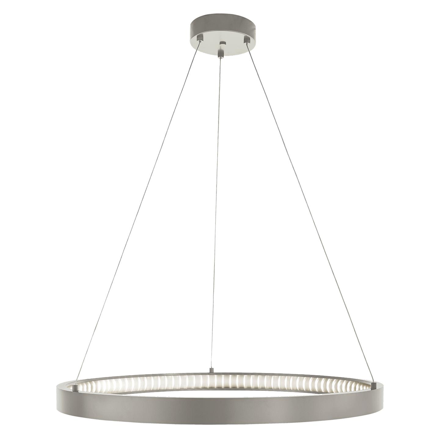 Satin Nickel 30" Diameter Integrated LED 90 CRI 3000K 120V (T24)