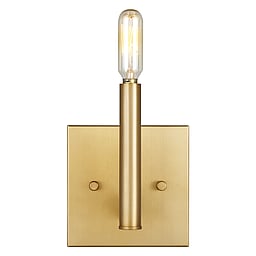 Satin Brass LED Bulb(s) Included