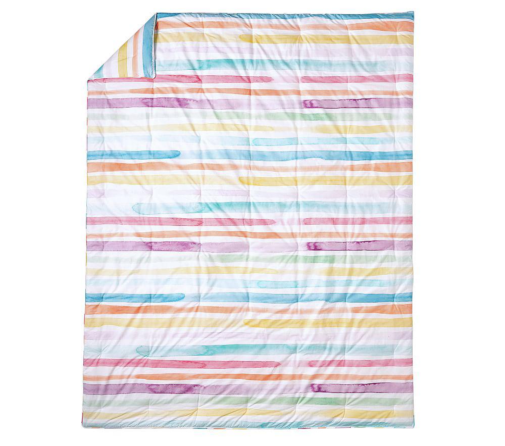 Купить Пододеяльник  Kayla Stripe Comforter Multi в интернет-магазине roooms.ru