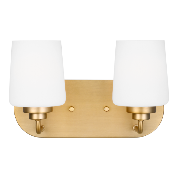 Satin Brass LED Bulb(s) Included