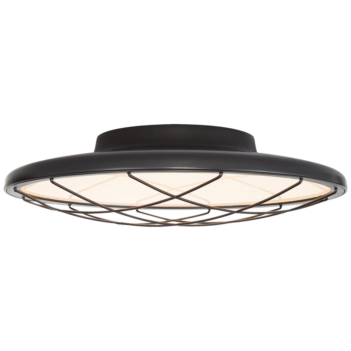 Купить Накладной светильник Dot 13" Caged Flush Mount в интернет-магазине roooms.ru