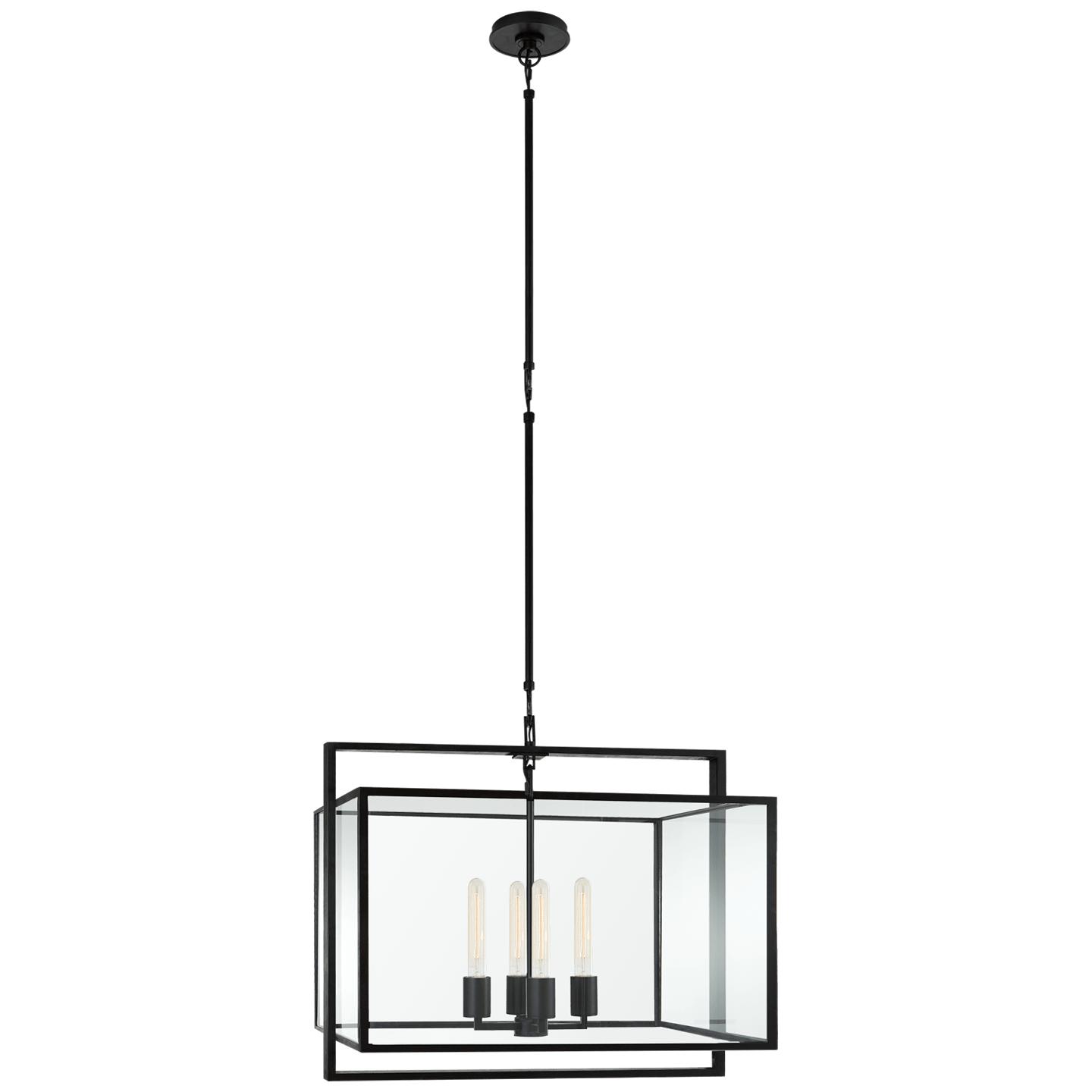 Купить Подвесной светильник Halle Medium Wide Lantern в интернет-магазине roooms.ru