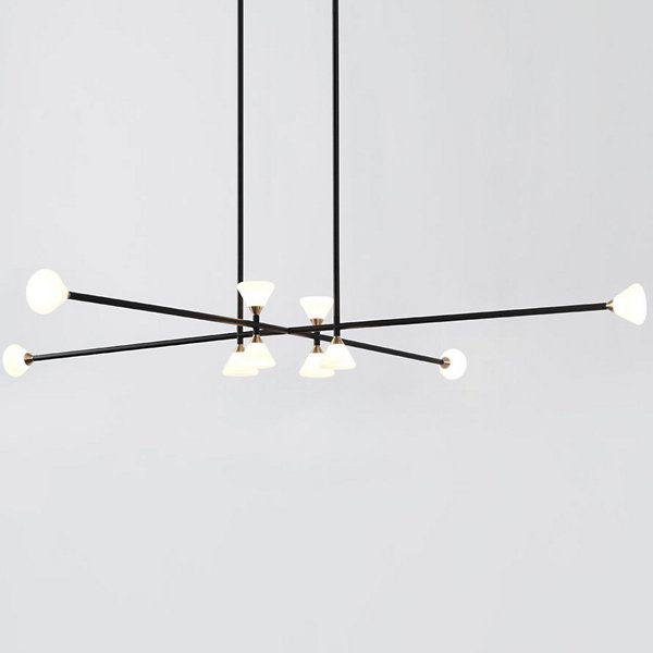 Купить Люстра Apollo Horizontal LED Chandelier в интернет-магазине roooms.ru