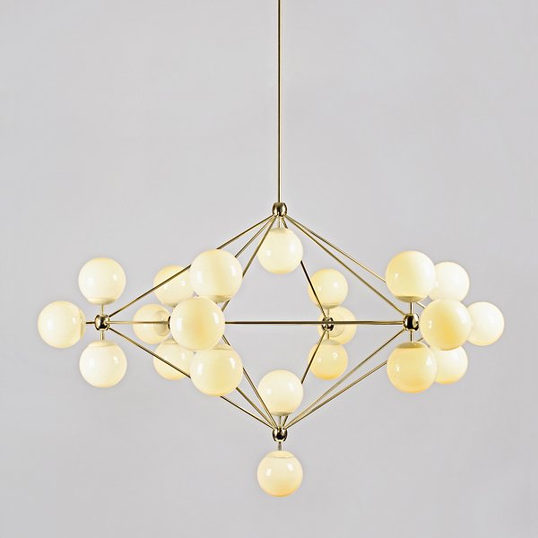 Купить Люстра Modo 6 Sided Chandelier - 21 Globes в интернет-магазине roooms.ru