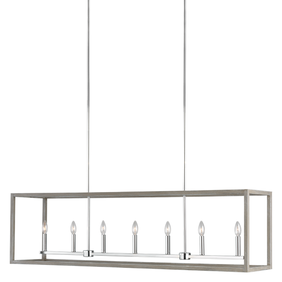 Купить Подвесной светильник Moffet Street Long Seven Light Linear Pendant в интернет-магазине roooms.ru