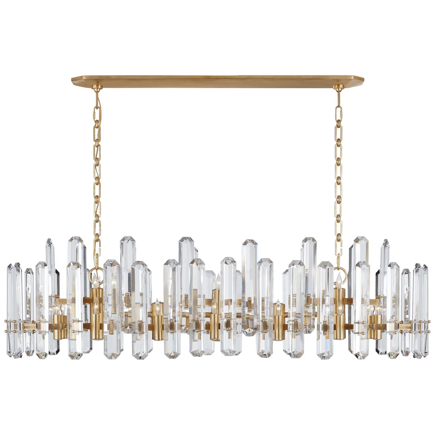 Купить Люстра Bonnington Large Linear Chandelier в интернет-магазине roooms.ru