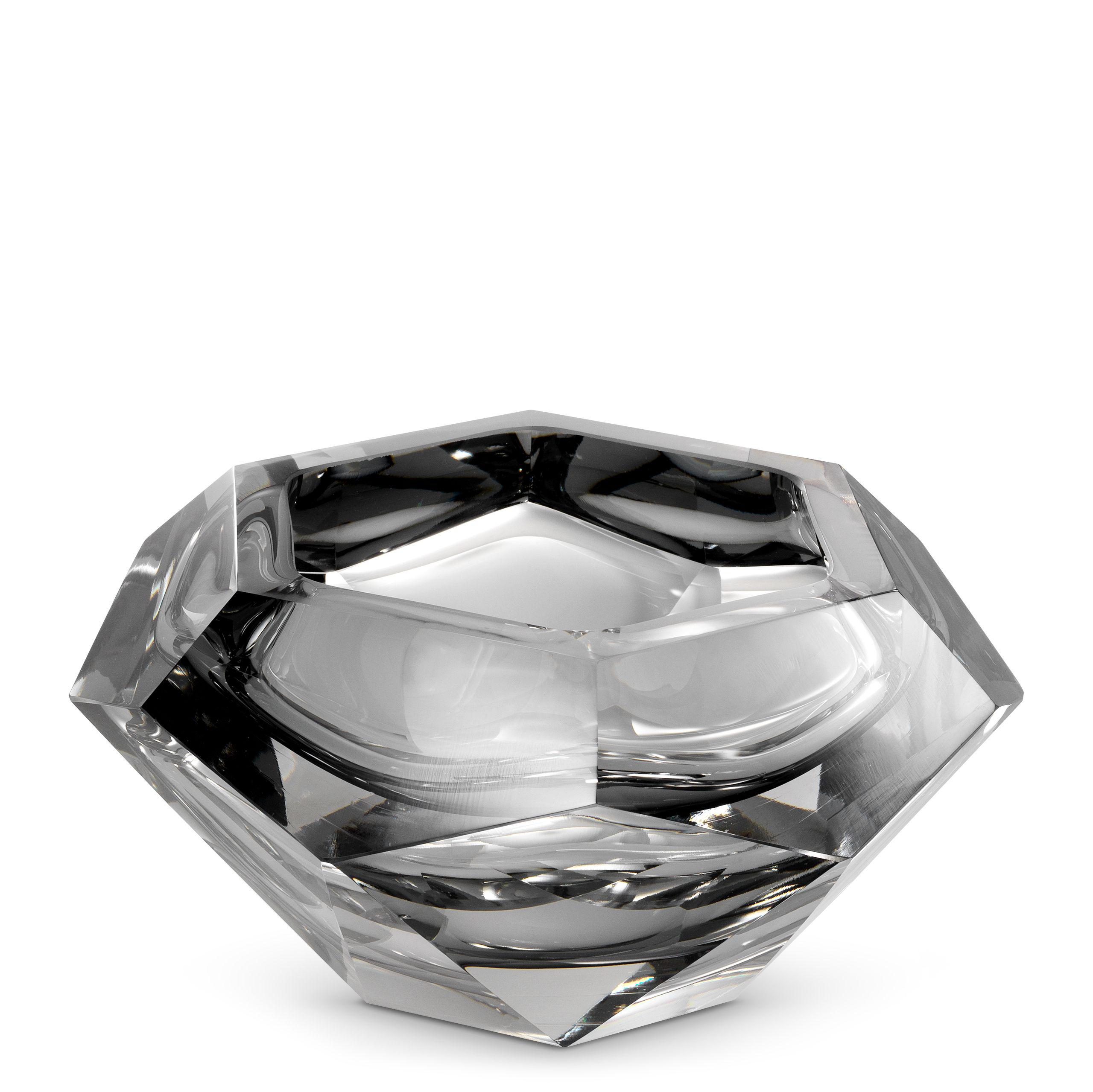 grey crystal glass
