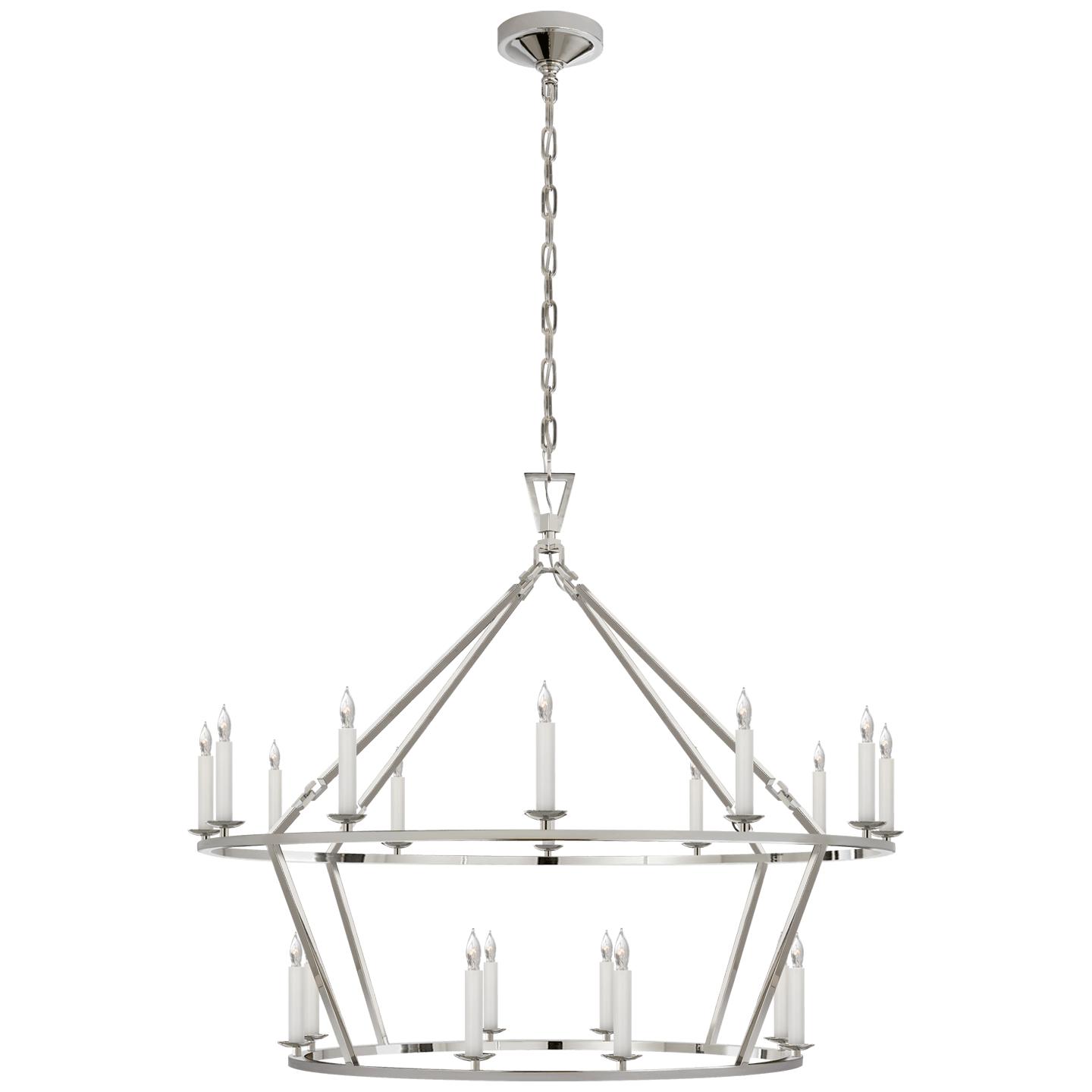 Купить Люстра Darlana Large Two-Tiered Ring Chandelier в интернет-магазине roooms.ru