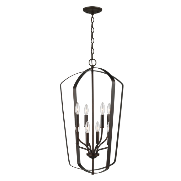 Купить Подвесной светильник Romee Large Eight Light Lantern в интернет-магазине roooms.ru