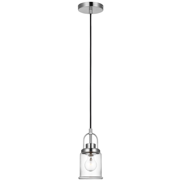 Brushed Nickel LED Bulb(s) Included