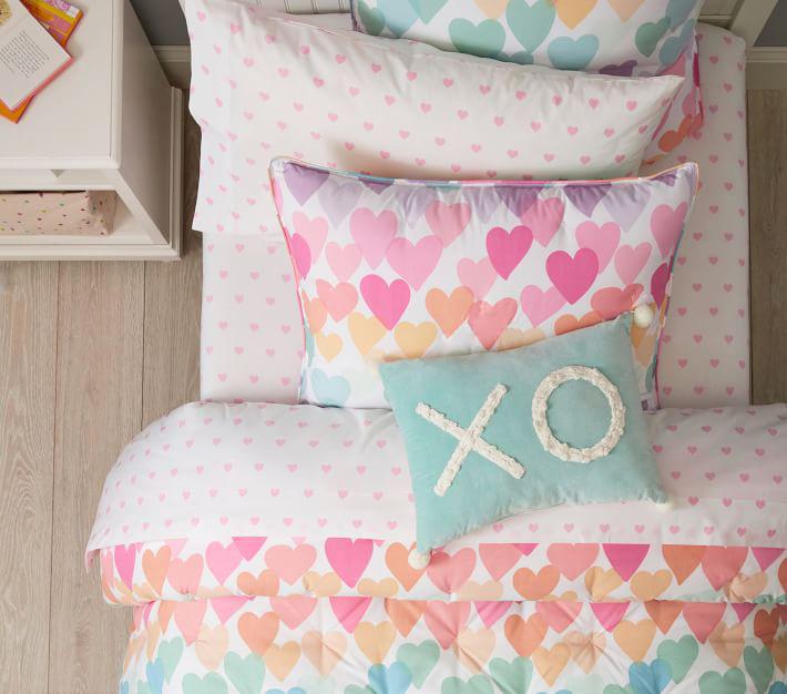 Купить Наволочка Evie Heart Dream Puff Recycled Comforter & Shams - Standard Sham в интернет-магазине roooms.ru