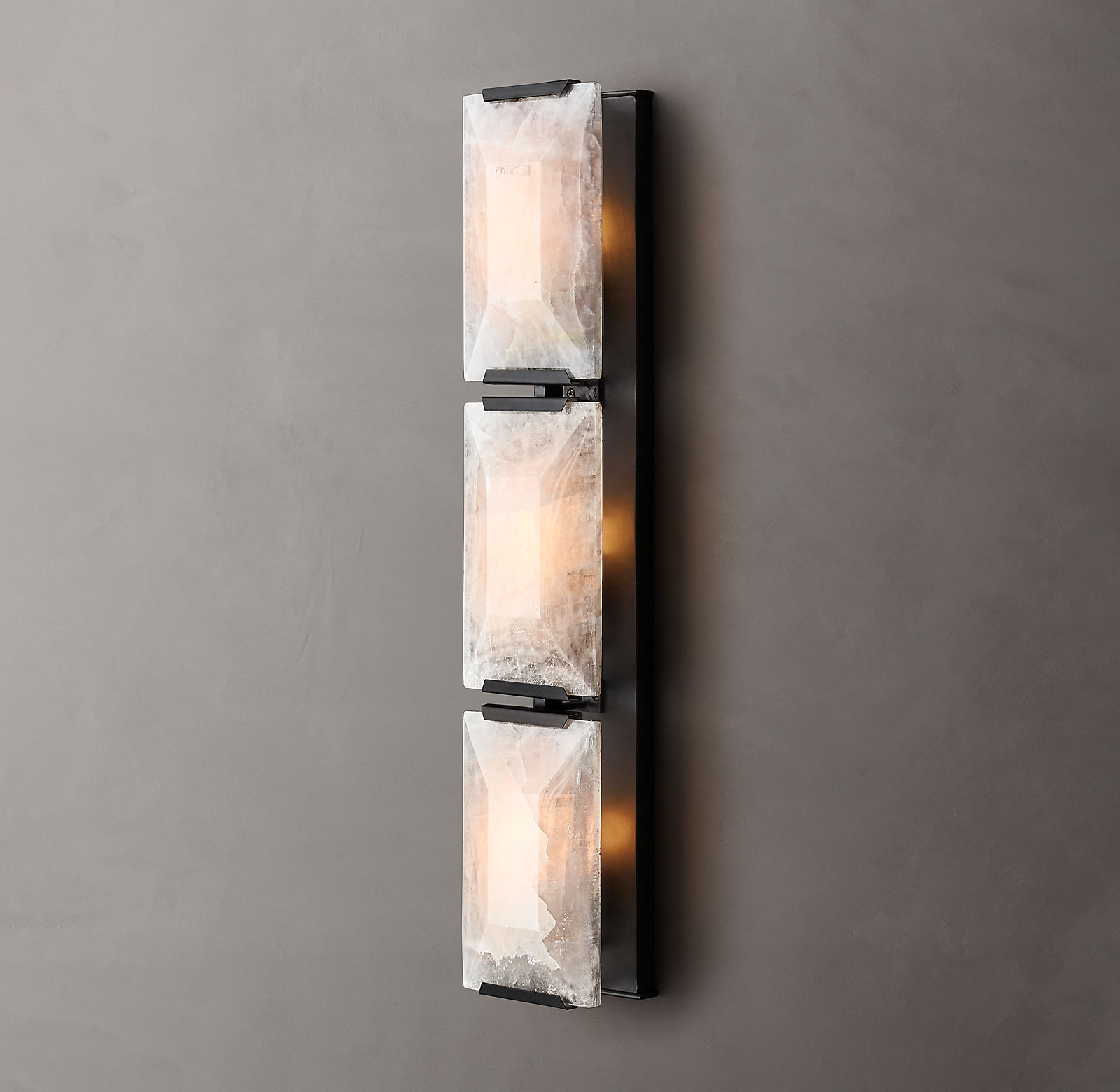 Купить Бра Harlow Calcite Triple Sconce в интернет-магазине roooms.ru