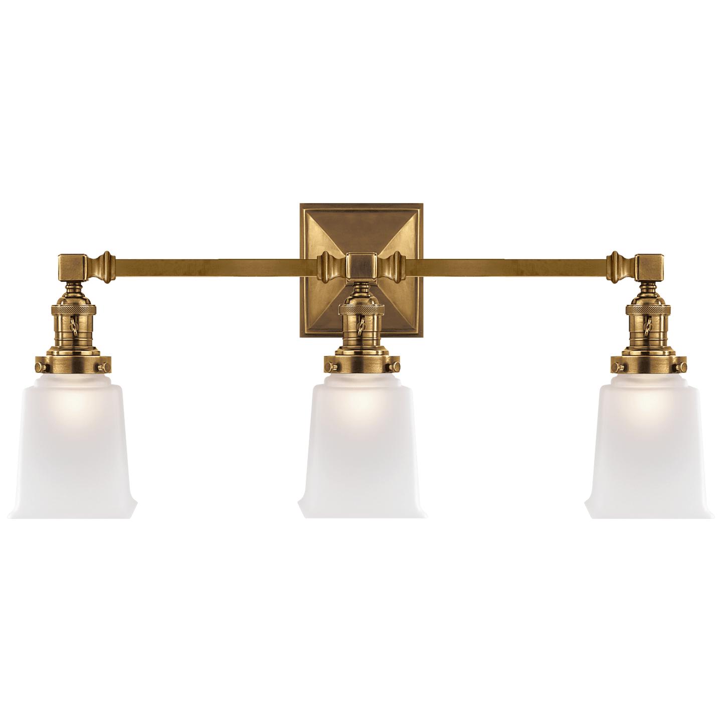 Купить Бра Boston Square Triple Light Sconce в интернет-магазине roooms.ru