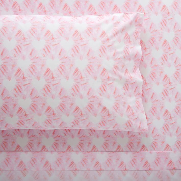 Купить Набор простыней Tie-Dye Heart Organic Sheet Set в интернет-магазине roooms.ru
