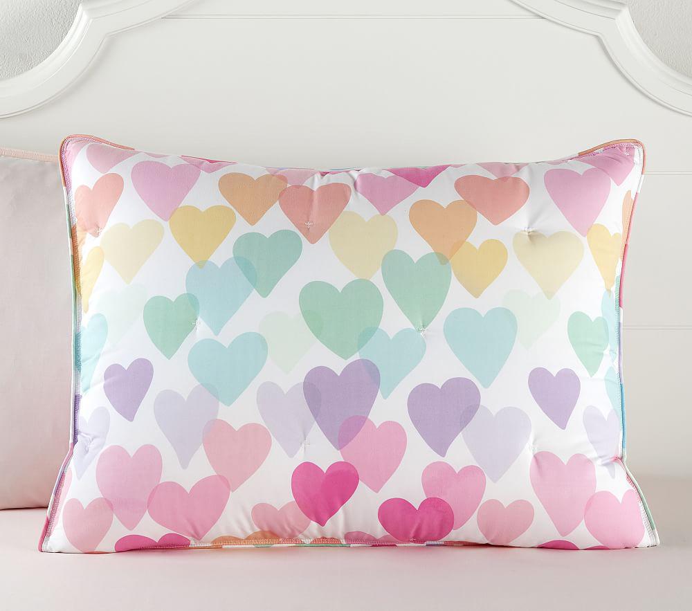 Купить Наволочка Evie Heart Dream Puff Recycled Comforter & Shams - Standard Sham в интернет-магазине roooms.ru