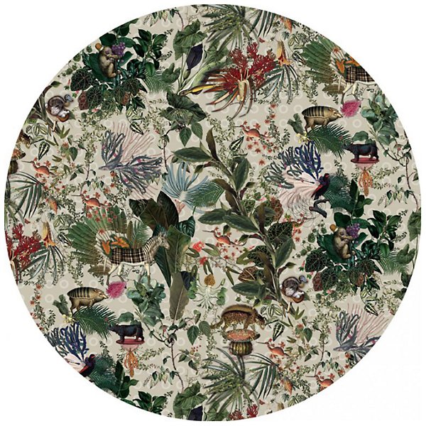 Купить Коврик Menagerie of Extinct Animals Round Area Rug в интернет-магазине roooms.ru