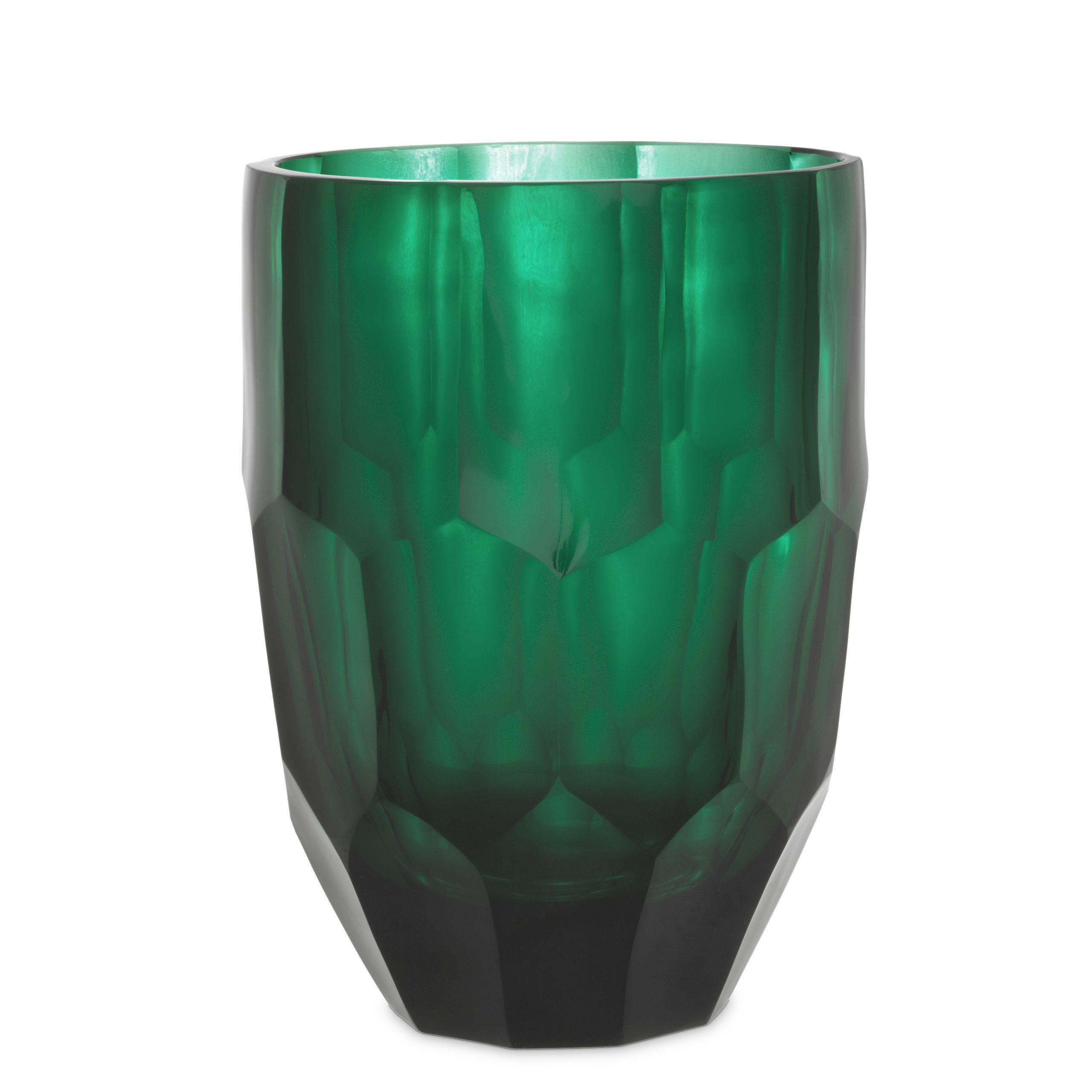 hand blown glass | green colour S